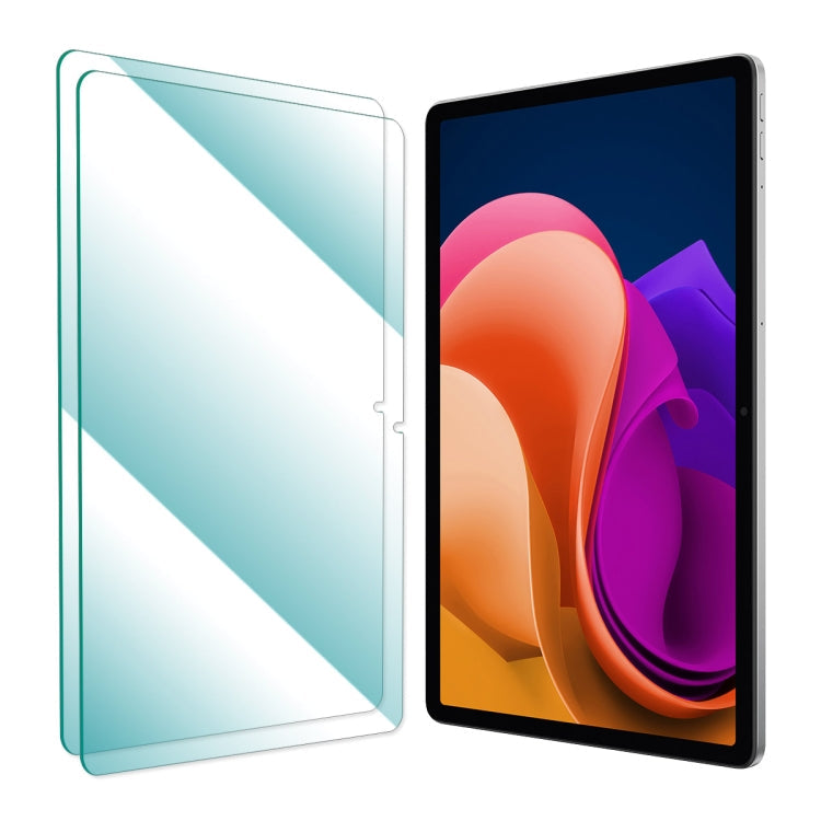 For Lenovo Tab P11 Pro Gen 2 11.2 inch ENKAY Hat-Prince 0.33mm Explosion-proof Tempered Glass Anti-Scratch Film, 1 PCS, 2pcs
