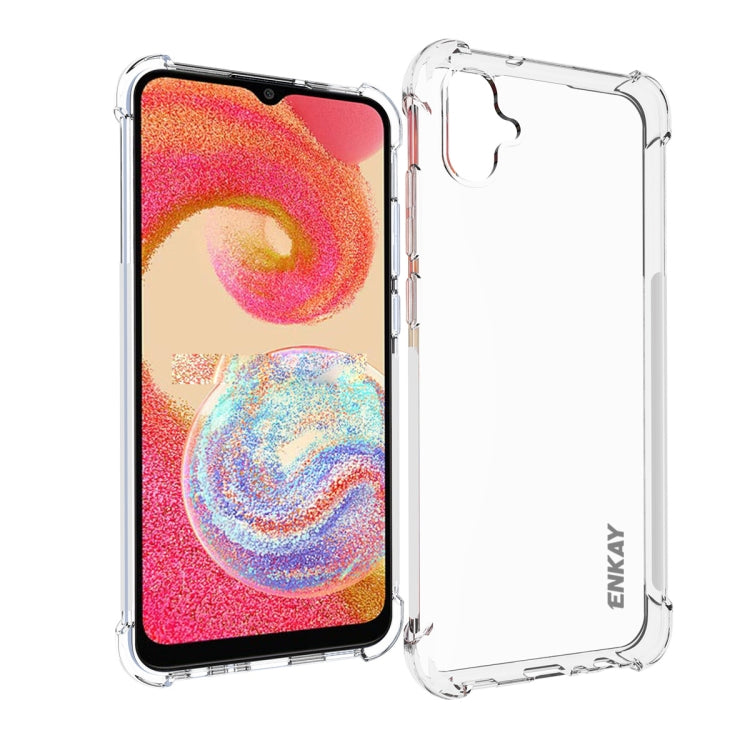 ENKAY Hat-Prince Clear TPU Shockproof Phone Case, For Samsung Galaxy A04e 4G, For Samsung Galaxy A34, For Samsung Galaxy A54 5G