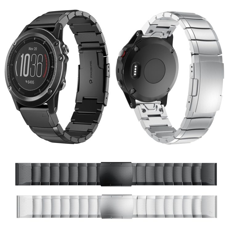 26mm Tortoise Shell Stainless Steel Watch Band