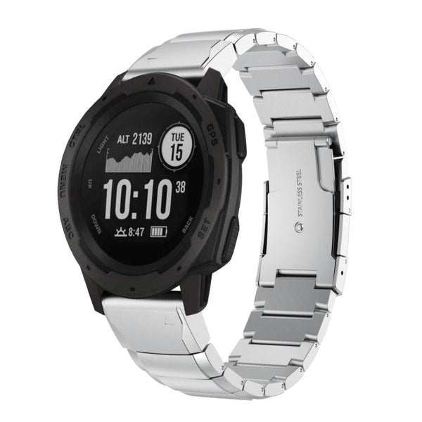 22mm Tortoise Shell Stainless Steel Watch Band