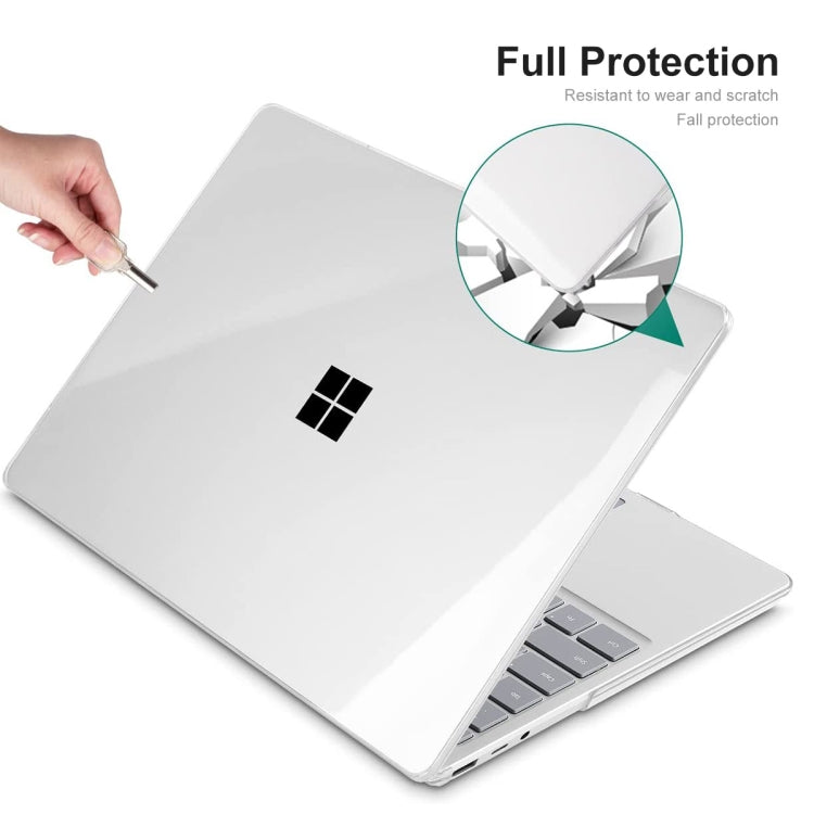 For Microsoft Surface Laptop Go 1/2 12.4 1943/2013 ENKAY Hat-Prince Shockproof Crystal Hard Case