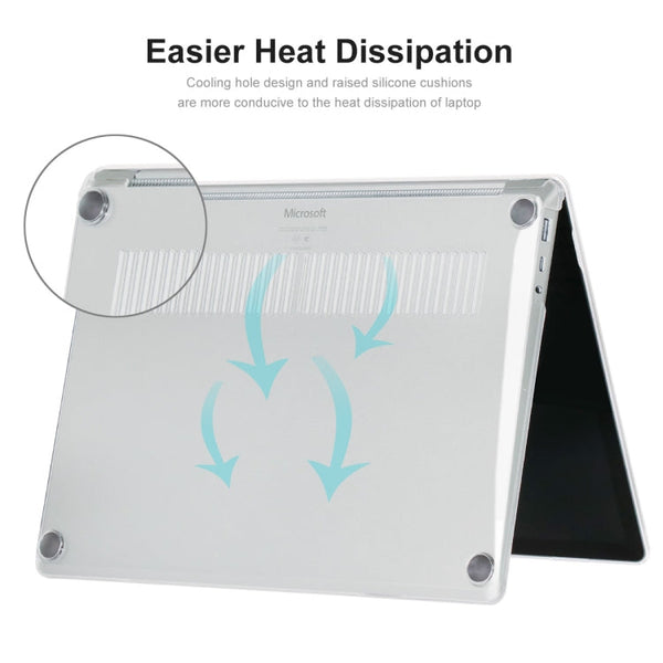 For Microsoft Surface Laptop Go 1/2 12.4 1943/2013 ENKAY Hat-Prince Shockproof Crystal Hard Case