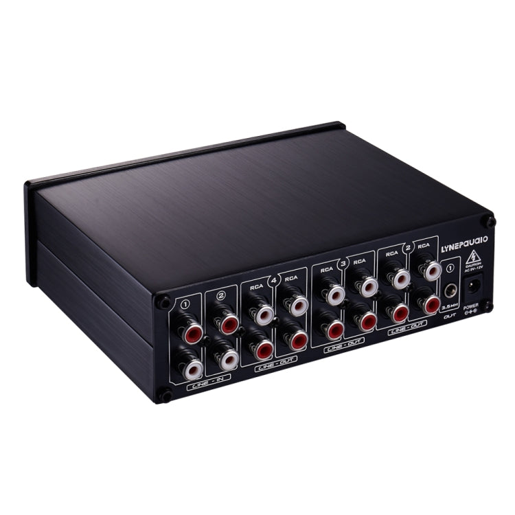 Pre-Amplifier Speaker Distributor, 2 In 8 Out Switcher, Speaker Comparator, Signal Booster, With Volume Control And Earphone 16-600 ohms / Monitor Function 2-Channel Signal Switching Input