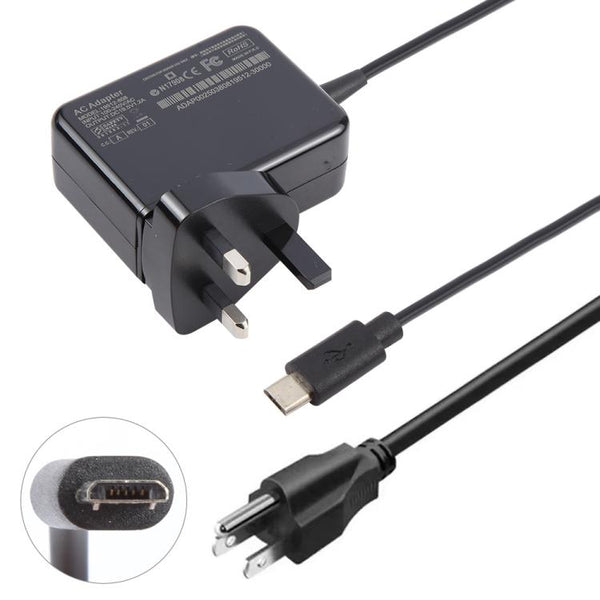 24W 19.5V 1.2A Laptop Power Adapter Wall Charger for Dell Venue 11 Pro