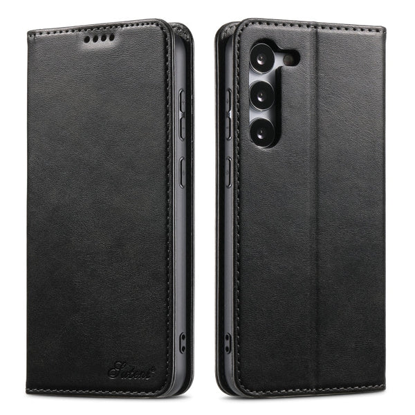 Suteni Calf Texture Horizontal Flip Leather Phone Case, For Samsung Galaxy S23 Ultra 5G, For Samsung Galaxy S23+ 5G, For Samsung Galaxy S23 5G