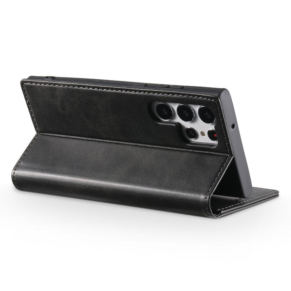 Suteni Calf Texture Horizontal Flip Leather Phone Case, For Samsung Galaxy S23 Ultra 5G, For Samsung Galaxy S23+ 5G, For Samsung Galaxy S23 5G