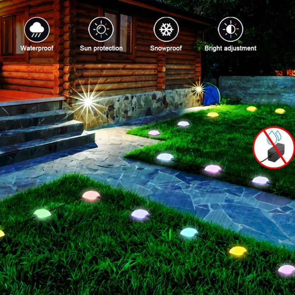CP01 Outdoor WIFI Smart APP Control Garden Lamp Music Sync Outdoor Ground Lights