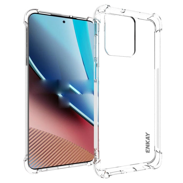 ENKAY Hat-Prince Transparent TPU Shockproof Phone Case