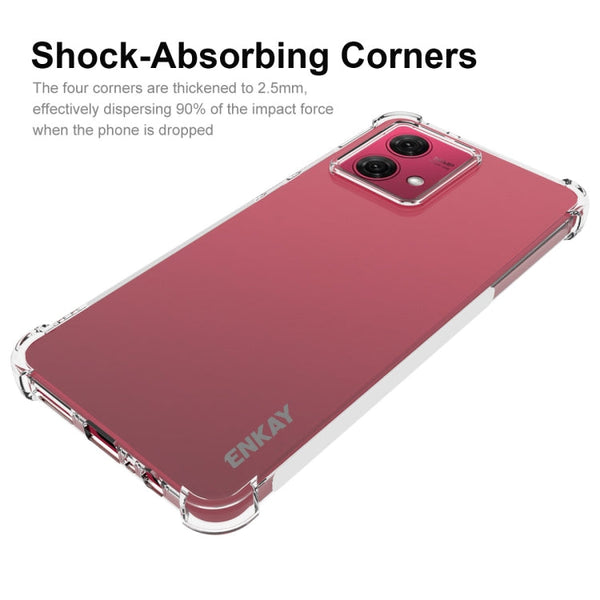 ENKAY Hat-Prince Transparent TPU Shockproof Phone Case