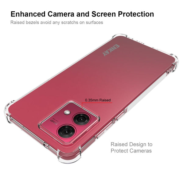 ENKAY Hat-Prince Transparent TPU Shockproof Phone Case