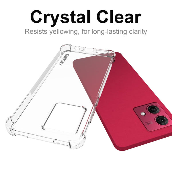 ENKAY Hat-Prince Transparent TPU Shockproof Phone Case