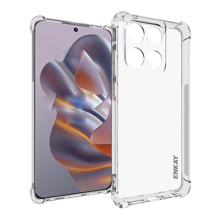 ENKAY Hat-Prince Transparent TPU Shockproof Phone Case