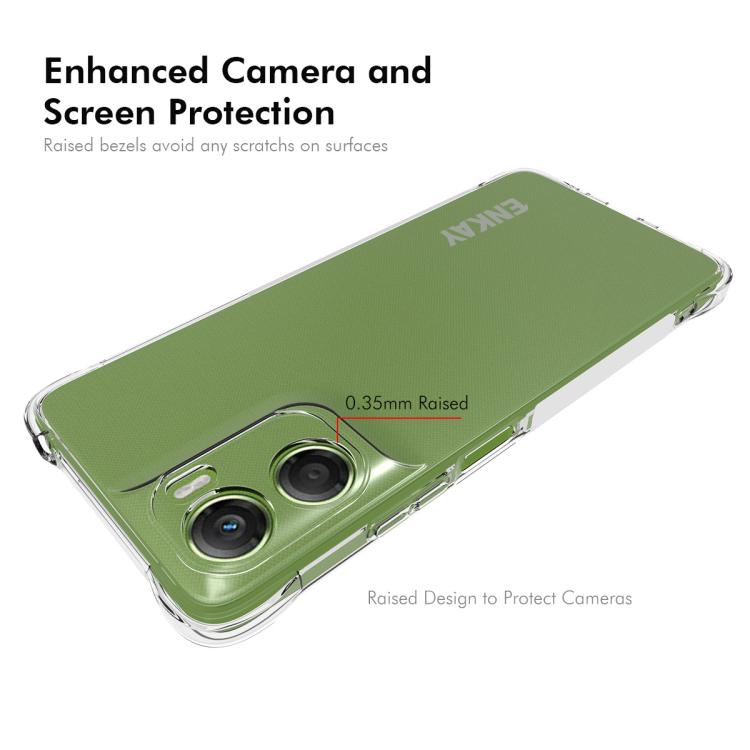 ENKAY Hat-Prince Transparent TPU Shockproof Phone Case