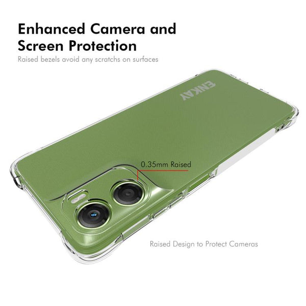ENKAY Hat-Prince Transparent TPU Shockproof Phone Case