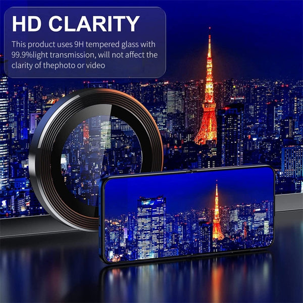 For Samsung Galaxy Z Flip4 / W23 Flip ENKAY Hat-Prince 9H Rear Camera Lens Aluminium Alloy Tempered Glass Film, For Samsung Galaxy Z Flip4 / W23 Flip