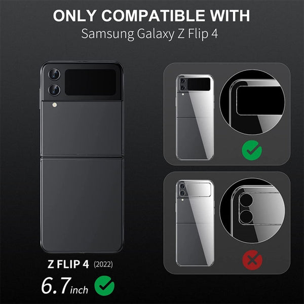 For Samsung Galaxy Z Flip4 / W23 Flip ENKAY Hat-Prince 9H Rear Camera Lens Aluminium Alloy Tempered Glass Film, For Samsung Galaxy Z Flip4 / W23 Flip