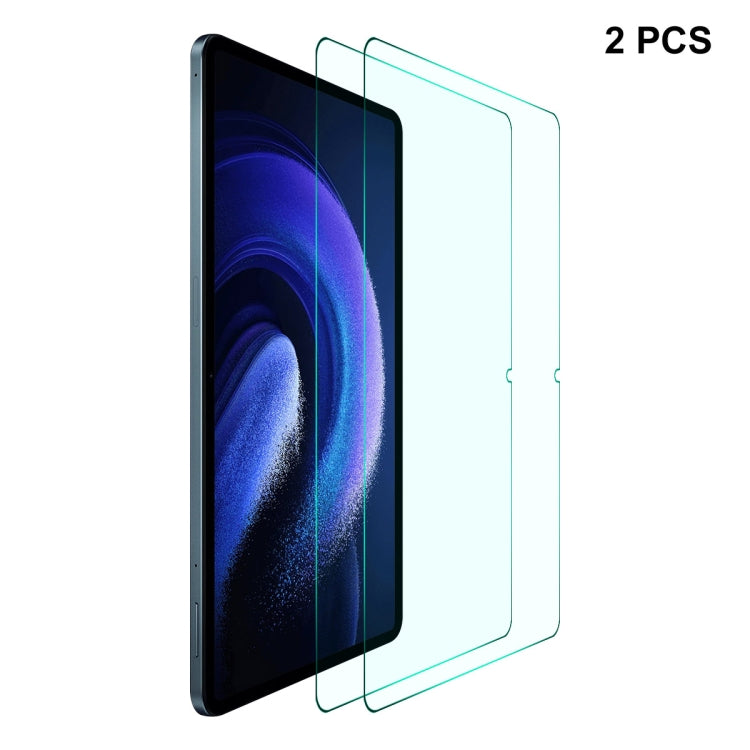 For Xiaomi Pad 6 / Pad 6 Pro ENKAY Hat-Prince 0.33mm Explosion-proof Tempered Glass Film, For Xiaomi Pad 6 / Pad 6 Pro (1pc), For Xiaomi Pad 6 / Pad 6 Pro (2pcs)
