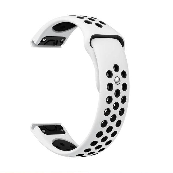 22mm Sports Breathable Silicone Watch Band