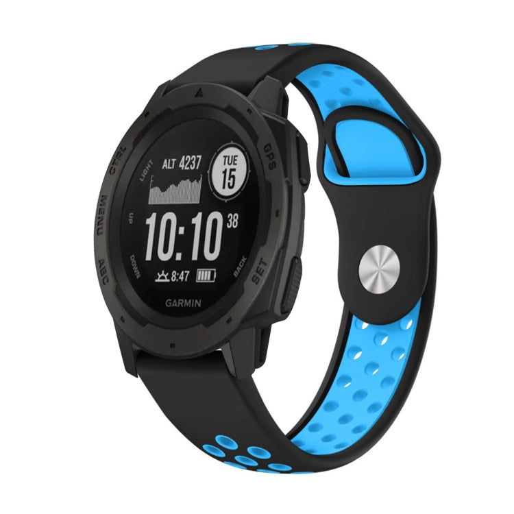 22mm Sports Breathable Silicone Watch Band