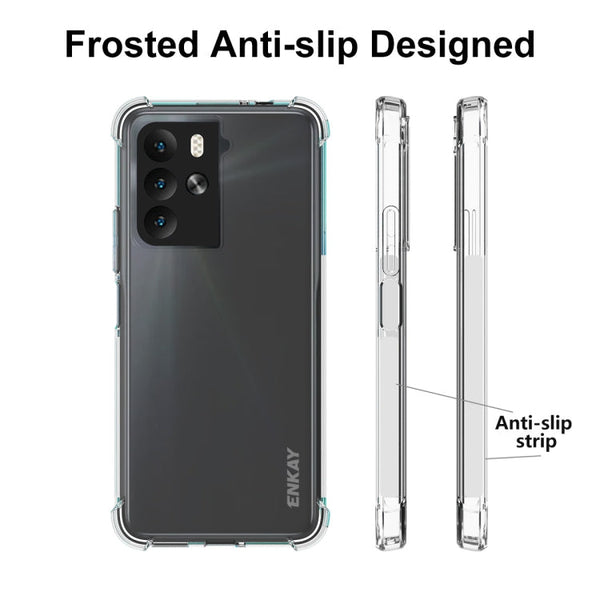 ENKAY Hat-Prince Transparent TPU Shockproof Phone Case