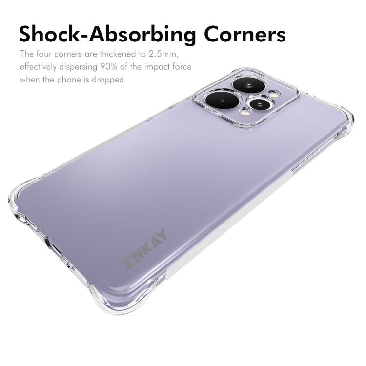 ENKAY Transparent TPU Shockproof Anti-slip Phone Case