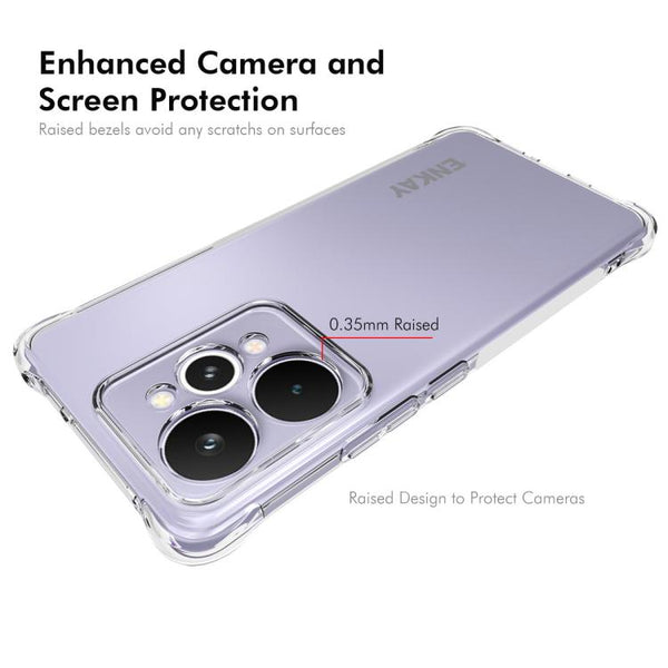 ENKAY Transparent TPU Shockproof Anti-slip Phone Case