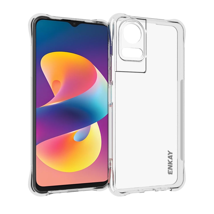 ENKAY Hat-Prince Transparent TPU Shockproof Phone Case