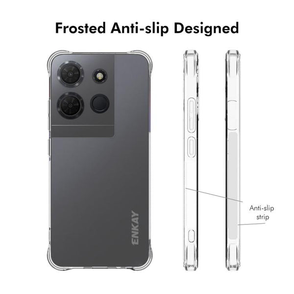 ENKAY Hat-Prince Transparent TPU Shockproof Phone Case