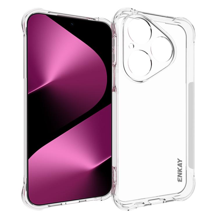 ENKAY Hat-Prince Transparent TPU Shockproof Phone Case