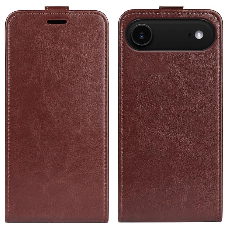 R64 Texture Single Vertical Flip Leather Phone Case