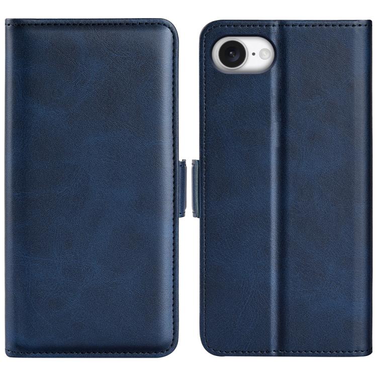 Dual-side Magnetic Buckle Horizontal Flip Leather Phone Case