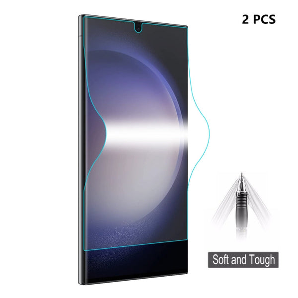 2pcs ENKAY Hat-Prince Full Glue Coverage Soft Explosion-proof Hydrogel Film, For Samsung Galaxy A07, For Samsung Galaxy A17, For Samsung Galaxy M56, For Samsung Galaxy F16 / M16, For Samsung Galaxy F06 / M06, For Samsung Galaxy A36 5G / A56 5G         ...