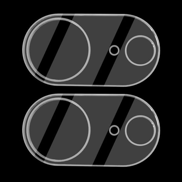2pcs ENKAY Hat-Prince 9H Rear Camera Lens Tempered Glass Film