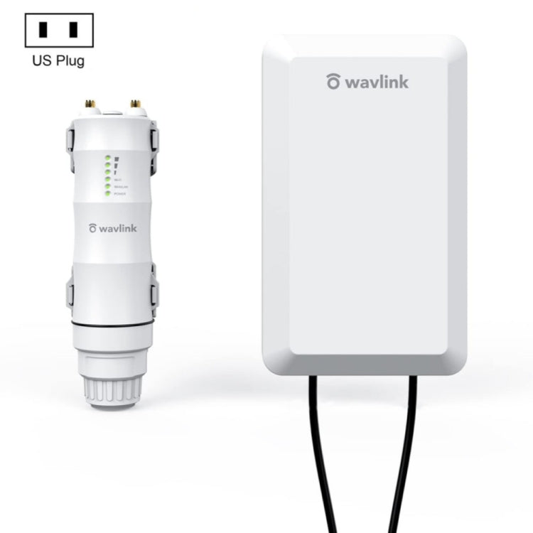 WAVLINK WN570HP2 Outdoor Weatherproof 300Mps WiFi Extender Wireless AP Repeater, US Plug, EU Plug