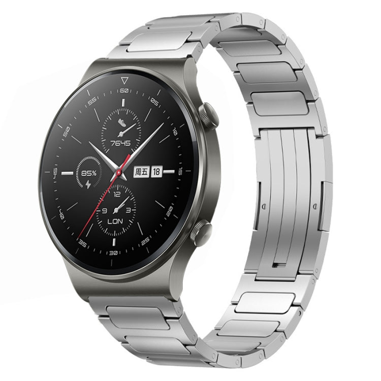 22mm I-Shaped Titanium Alloy Watch Band