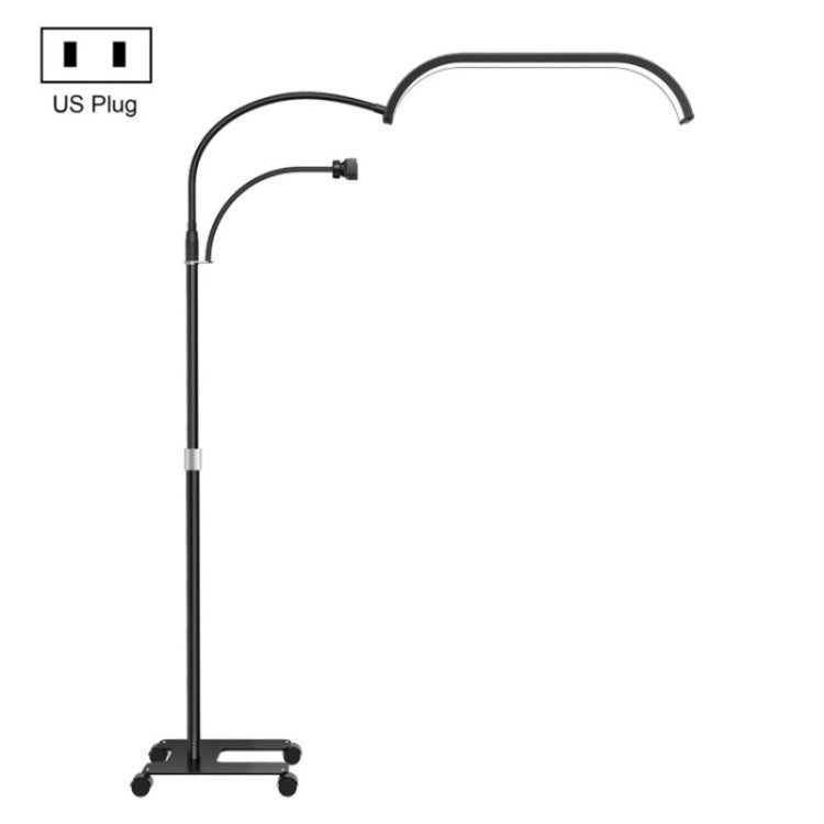 HD-G63X Floor Standing Remote Dimming LED Moon Lamp Manicure Eyelash Beauty Lamp, US Plug, UK Plug, EU Plug, AU Plug