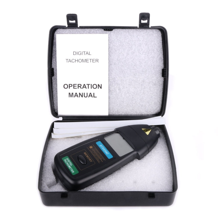 DT2234C Digital Laser Tachometer RPM Meter Non-Contact, DT2234C