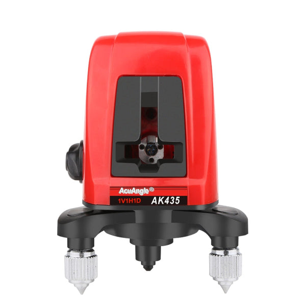 AK435 Laser Level 3D Self Leveling 2 Line Lasers Horizontal Vertical Lasers Level 360 Tripod Mini Laser Levels
