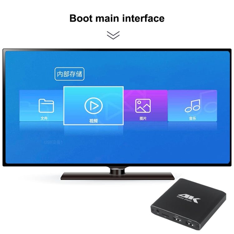 4K HD Player Single AD, US, EU, UK