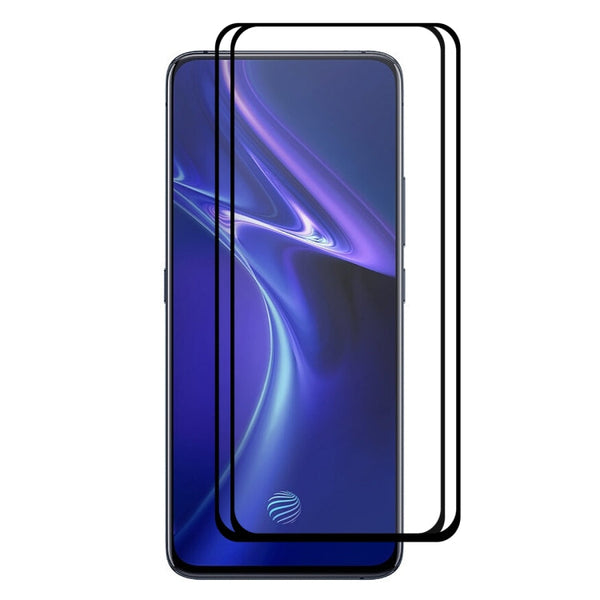 2 PCS ENKAY Hat-prince Full Glue 0.26mm 9H 2.5D Tempered Glass Full Coverage Film for