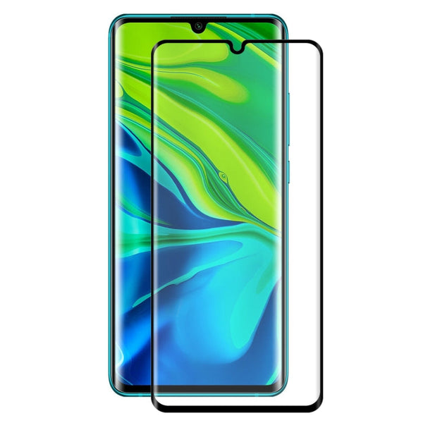 For XIAOMI MI CC9 Pro / MI Note 10 Global ENKAY Hat-Prince 0.26mm 9H 3D Explosion-proof Full Screen Curved Heat Bending Tempered Glass Film