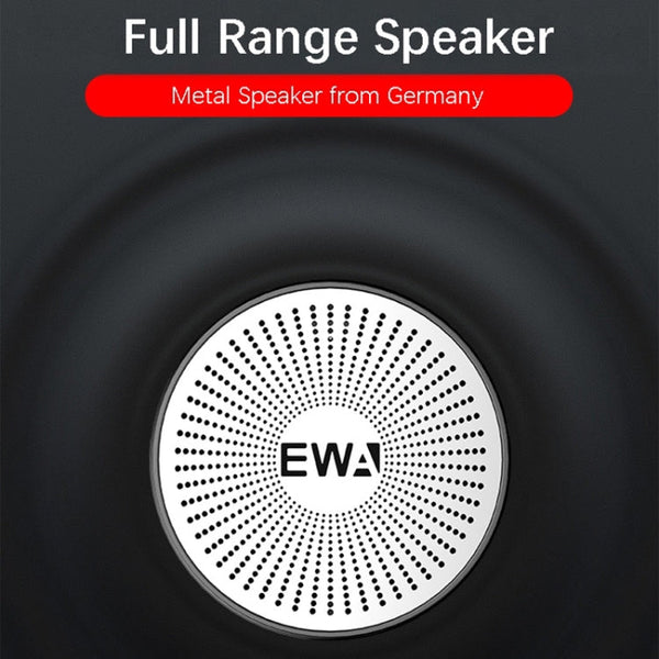 EWA A103 Portable Bluetooth Speaker Wireless Heavy Bass Bomm Box Subwoofer Phone Call Surround Sound Bluetooth Shower Speaker