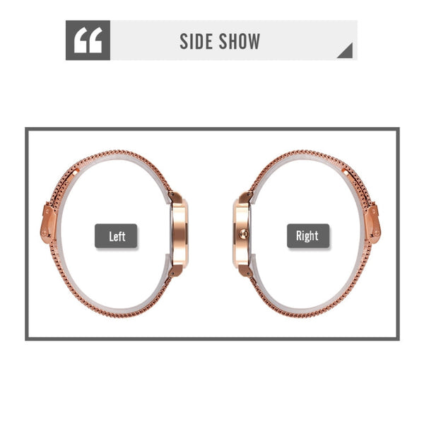 Skmei 1595 Fashion Elegant Scale Free Steel Mesh Belt Women's Watch Waterproof Business Student Quartz Watch Female