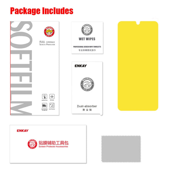 ENKAY Hat-Prince 0.1mm 3D Full Screen Protector Explosion-proof Hydrogel Film, For Galaxy S20, For Galaxy S20+, For Galaxy S20 Ultra