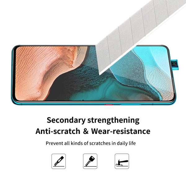 5 PCS ENKAY Hat-Prince Full Glue 0.26mm 9H 2.5D Tempered Glass Full Coverage Film, For Xiaomi Redmi K30/K30 Pro, For Xiaomi Redmi Note 9/Note 9 Pro