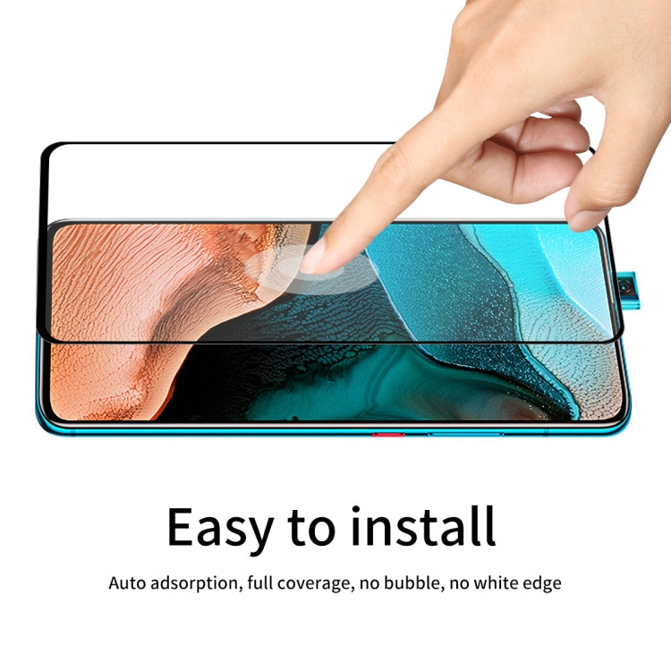 5 PCS ENKAY Hat-Prince Full Glue 0.26mm 9H 2.5D Tempered Glass Full Coverage Film, For Xiaomi Redmi K30/K30 Pro, For Xiaomi Redmi Note 9/Note 9 Pro