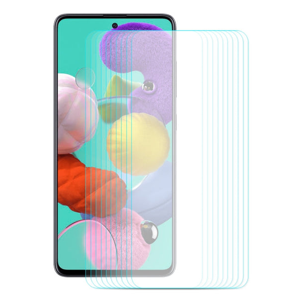 10 PCS ENKAY Hat-Prince 0.26mm 9H 2.5D Curved Edge Tempered Glass Film