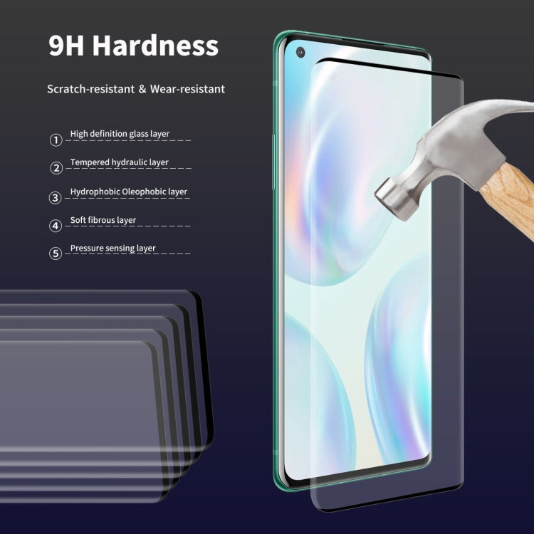 ENKAY Hat-Prince 0.26mm 9H 3D Explosion-proof Full Screen Curved Heat Bending Tempered Glass Film