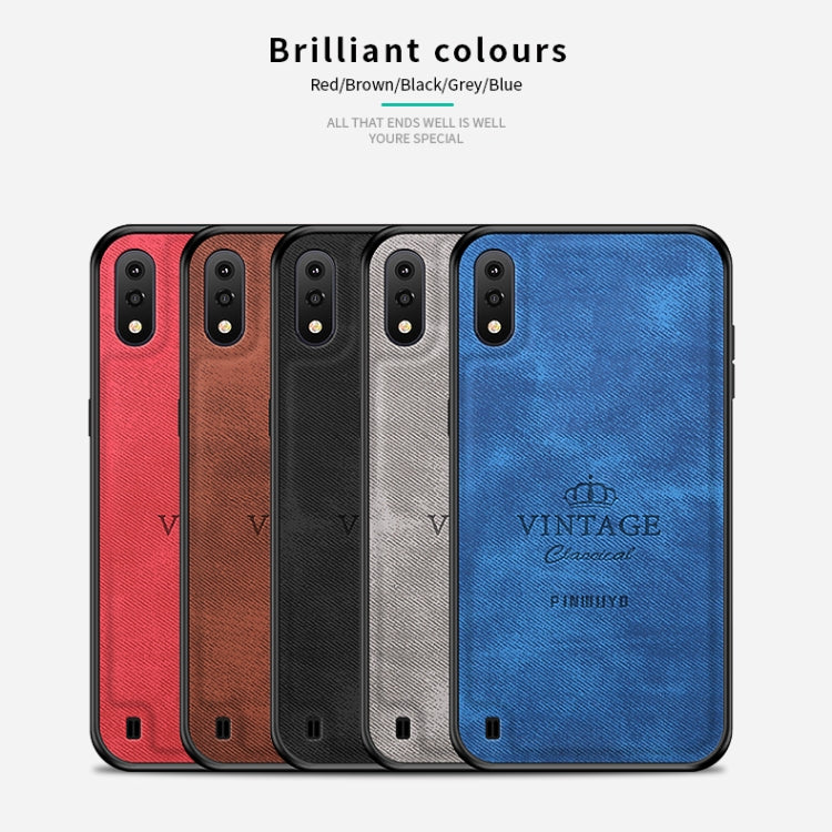 PINWUYO Zun Series PC + TPU + Skin Waterproof And Anti-fall All-inclusive Protective Shell, For Galaxy A01, For Galaxy A21, For Galaxy A41, For Galaxy A81