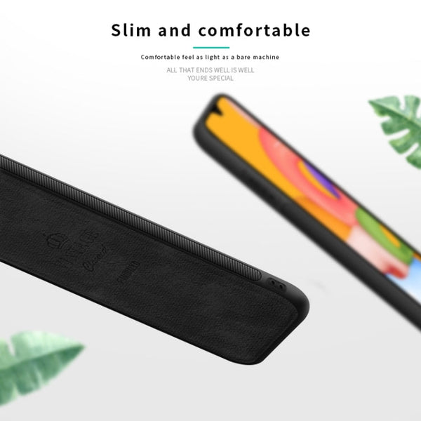 PINWUYO Zun Series PC + TPU + Skin Waterproof And Anti-fall All-inclusive Protective Shell, For Galaxy A01, For Galaxy A21, For Galaxy A41, For Galaxy A81